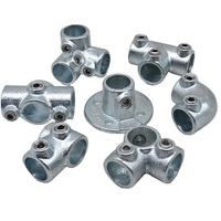 Colliers de serrage réglables de haute qualité, galvanisés, à serrage rapide, en fonte malléable, pour tuyaux et tubes, prix d'usine