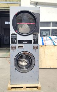 Lavadora secadora automática de 22kg para hoteles, lavandería de <span class=keywords><strong>autoservicio</strong></span>, uso en tienda, equipo de lavandería, lavadora secadora que ahorra espacio - Product Image 2