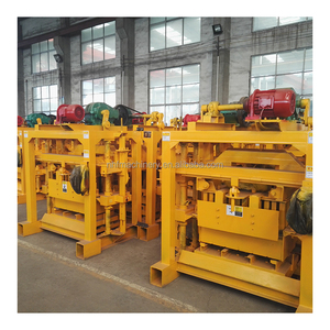 QT4-40型中空コンクリートブロック製造機 イタリア規格 エコロジカル舗装ブロック製造装置 小型生産工場向け - Product Image 2