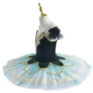 <span class=keywords><strong>Swan</strong></span> Lake Performance <span class=keywords><strong>Costume</strong></span> Filles Professionnel Sleeping Beauty Sling Tutu Jupe Noir Ballet Tutu Costumes Danse Pour Enfants - Product Image 3
