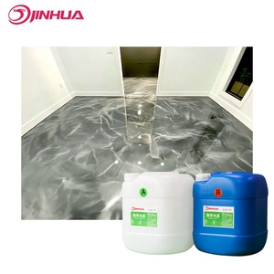 Revêtement en résine époxy pour sol d'art intérieur - Résistant aux taches, facile à nettoyer, peinture de sol auto-nivelante - Product Image 4