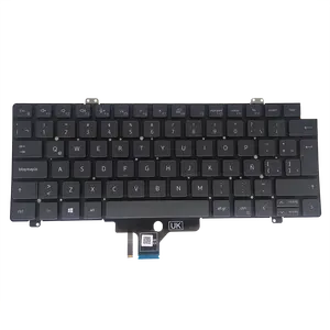 LA Latin Laptop-Tastatur für Dell Latitude 7420 5420 NSK-QXABC PK1330S1B22 OK5XT4 mit Hintergrund beleuchtung