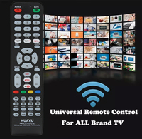 Control Remoto Universal para TV HUAYU RM-L1210+F PRO con Código Fijo, Control Táctil LED para Todas las Marcas de TV, Funciones de Netflix y YouTube