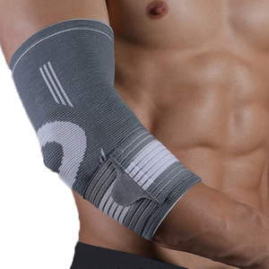 Cinghie a gomito con supporto elastico da palestra con fasciatura a compressione personalizzata per il dolore alla tendinite - Product Image 1