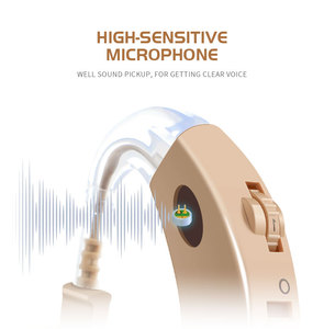 Audífono con ayuda <span class=keywords><strong>de</strong></span> oído USB, <span class=keywords><strong>amplificador</strong></span> <span class=keywords><strong>de</strong></span> audición recargable RIC - Product Image 3