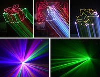 Laser professionnel Lumière 3w 5w 6w Projecteur Animation 40kpps ILDA Petit Faisceau Couleur Laser Pour disco DJ D'étape
