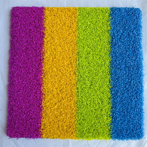 Bella prestazione arcobaleno erba sintetica <span class=keywords><strong>tappeto</strong></span> in erba artificiale per la scuola materna rosso <span class=keywords><strong>giallo</strong></span> blu viola - Product Image 6