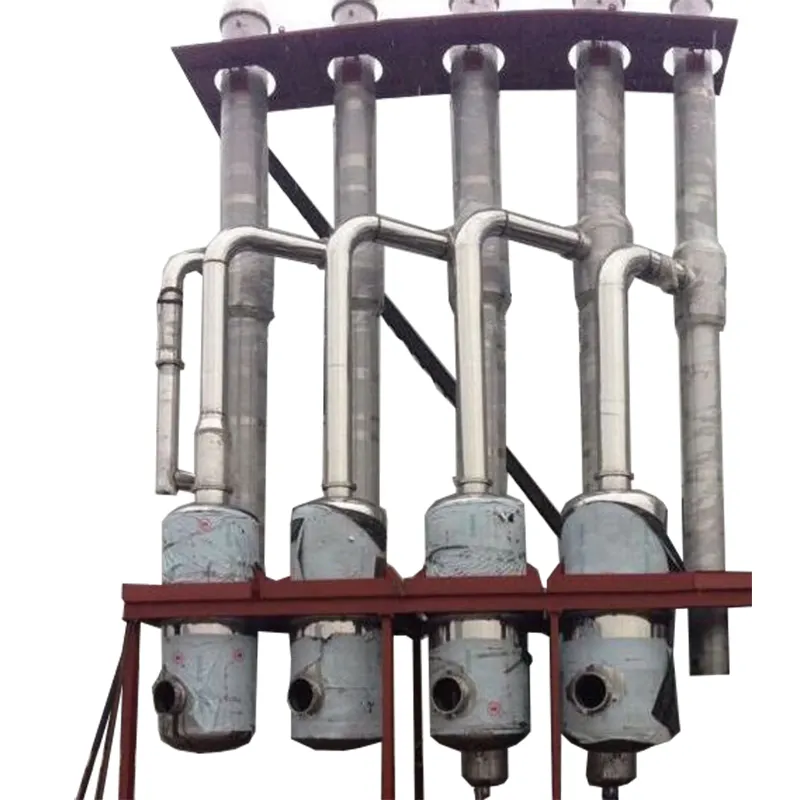 FFE ethanol 10l distillation falling film evaporator extract equipment turnkey