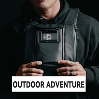 Sac de poitrine Pro 180x personnalisé, léger, pour la randonnée, avec porte-téléphone, gourde souple de 500 ml, sac de course pour hommes et femmes