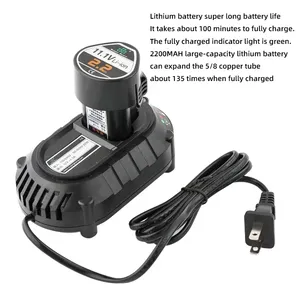 Bộ dụng cụ làm phồng ống đồng bằng điện Điều hòa không khí Tủ lạnh Pin lithium Máy giãn nở hoàn toàn tự động ST-E900A - Product Image 4