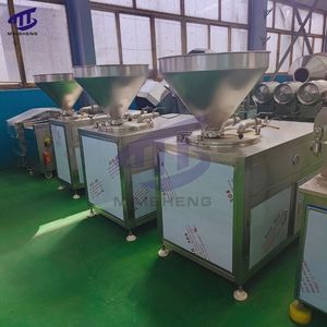 <span class=keywords><strong>Saucisse</strong></span> automatique commerciale d'acier inoxydable faisant le Stuffer hydraulique électrique de <span class=keywords><strong>saucisse</strong></span> de machine avec la caractéristique de remplissage de cravate - Product Image 3