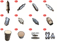 XG-AUTOPARTS Chất lượng cao phụ tùng ô tô phổ xả xúc tác chuyển đổi bù đắp để bù đắp 2 "2.5" 3"