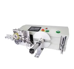 Hose winding machine soft tube metering coiling cutting winding and twist tie machine (WL-S100)