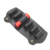 12 20 Gauge kanvas kulit grosir berburu taktis Cartridge Bandolier Shell pemadam kebakaran peluru tas kantong pemegang