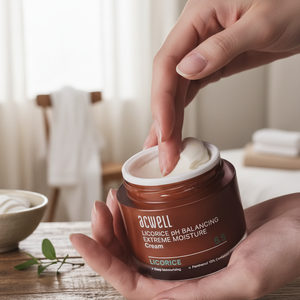 Acwell Licorice pH Balancing Extreme Moisture Cream 55ml Good Quality Facial Creams - Product Image 2