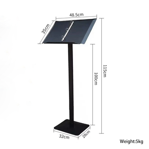 Restaurant <strong>Menu</strong> <strong>Display</strong> <strong>Stands</strong> A4 Brochure Advertising Sign <strong>Stand</strong> Door <strong>Floor</strong> <strong>Stand</strong> Metal Sign Holder Dish Brand Publicity Rack - Product Image 4