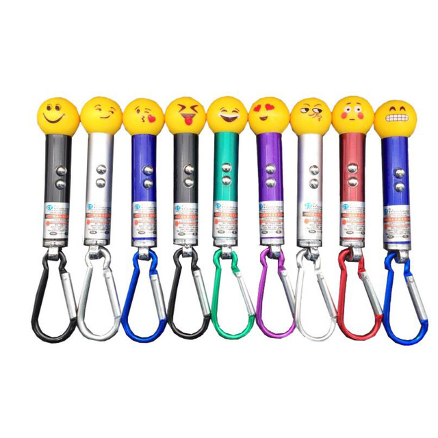 New Design Pets Keychain Laser Pointer Led Light Purple Light for Checking Money