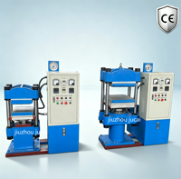 Presse de vulcanisation automatique du caoutchouc de 25 à 50 tonnes, machine de moulage du silicone, vulcanisateur hydraulique de qualité laboratoire pour les tests industriels