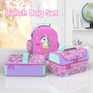 Kit di cancelleria di alta qualità borsa porta pranzo <span class=keywords><strong>zaino</strong></span> di nuovo a materiale scolastico - Product Image 6