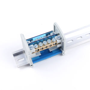 207 panneau <span class=keywords><strong>électrique</strong></span>, barre de Bus, connecteur de fil à vis, boîte de jonction modulaire unipolaire, Distribution d'énergie, <span class=keywords><strong>bornier</strong></span> sur Rail Din - Product Image 4