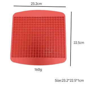 Moldes de silicona de 320 cavidades personalizados, molde de caramelo de gelatina de goma de forma cuadrada, molde de cubitos de hielo de Chocolate - Product Image 3
