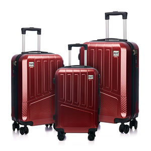 Unisex באיכות גבוהה fabs סיבי פחמן להתאמה אישית באיכות גבוהה + מטען טרולי PC קובע גלגלים מנעולי tsa מנעולי רגל - Product Image 2