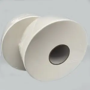 Оптовая продажа с завода QINGSHE, рулоны бумажных полотенец из натуральной целлюлозы, 3 слоя, 650 г, рулон туалетной бумаги Jumbo