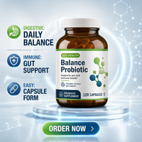 WELLBODY15 Milliards de CFU Capsules Probiotiques Équilibrées pour Adultes – Complément Quotidien pour la Santé Intestinale, Favorisant la Digestion et le Système Immunitaire