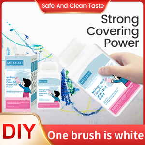 Rodillo Pequeño <span class=keywords><strong>para</strong></span> Pintar Paredes, Pintura de Látex <span class=keywords><strong>para</strong></span> Reparación de Paredes, Restauración de Paredes Blancas y Revestimiento Quitamanchas - Product Image 2