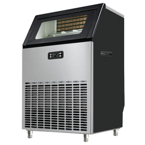 Máquina de Hielo en Cubos Portátil BLG de 220v/110v, Totalmente Automática, 60kg/135lb, Ahorro de Energía, para Bares y Tiendas de Bebidas, con Enfriamiento por Aire - Product Image 1
