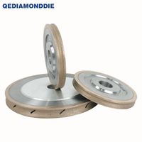 Meule diamantée à biseau pour verre PE, meule à biseau pour outils de machine à verre, pour le meulage et le polissage