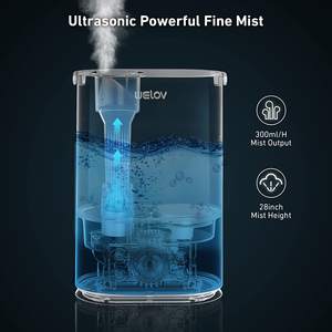 Ultrasonik serin ve sıcak buharlı nemlendirici akıllı nemlendiriciler uçucu yağ difüzör evaporatif hava nemlendirici - Product Image 4