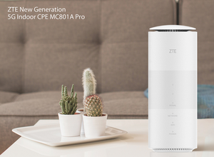 <strong>ZTE</strong> <strong>MC801A</strong> Pro 4G LTE 5G Dual-Band WiFi6 SOHO Router with 1300Mbps Unlocked Supports 64 Users Home Wide Coverage with VPN - Product Image 3