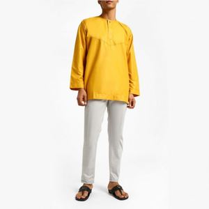 Abito alla moda per uomini musulmani moderna camicetta islamica di tacchino con <span class=keywords><strong>abbigliamento</strong></span> etnico - Product Image 3