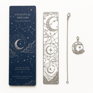 Luxurious Custom Hollowed Out Metal Book Tags with Tassel for Luxury Merchandise - Product Image 3