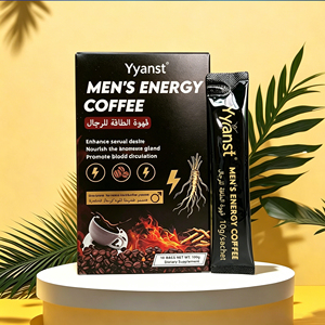 Café de Maca Yyanst, 10 Sobres de 18g Cada Uno, Suplemento Dietético para el Control de Energía en Adultos, Grado Alimenticio - Product Image 1