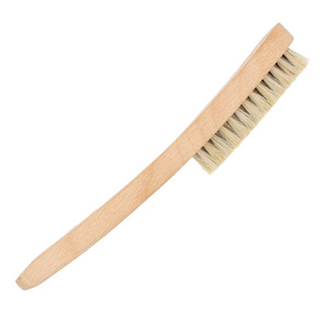 Cepillo de cerdas de cerdo de madera maciza para limpieza de ropa, duradero, con cerdas suaves - Product Image 3