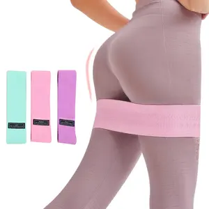 Yoga Fitness Elastic Workout Resistance Band For Glute Hip Training