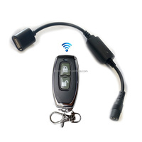 Interruptor de control remoto USB de 5V-12V para LED, luz nocturna, ventilador y banco de energía
