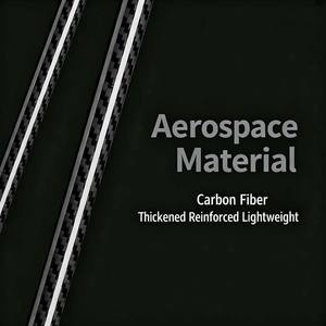 Прочная, легкая каркасная конструкция зонта из углеродного волокна, черная, 3K, глянцевая/матовая - Product Image 2