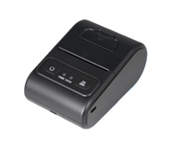 Mini imprimante thermique portable de 2 pouces, imprimante de tickets sans fil BT 58 mm pour camion de nourriture, logistique, livraison, point de vente