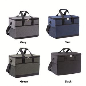 Sac isotherme promotionnel pliable Sunnylife pour pique-nique, livraison de repas, vin, glace et déjeuner, idéal pour les voyages et le transport en vrac - Product Image 5