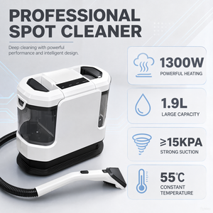 Limpiador de Alfombras Portátil con Rociador de Agua CE CB, Limpieza Profunda, Gran Capacidad, <span class=keywords><strong>Aspiradora</strong></span> de <span class=keywords><strong>Vapor</strong></span> Húmeda y Seca <span class=keywords><strong>para</strong></span> Sofás y Autos - Product Image 6