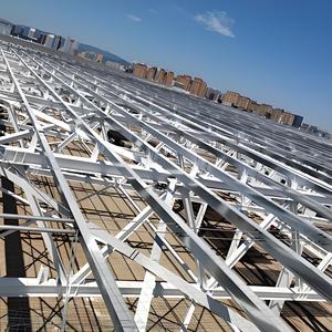 Almacén Prefabricado de Estructura de Acero Galvanizado con Sistema de Ventilación Correspondiente, Adecuado para Almacenamiento Logístico - Product Image 1