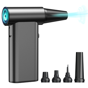 Mini Ventilatore Turbo Portatile, Soffiatore d'Aria Manuale Potente, Asciugacapelli <span class=keywords><strong>per</strong></span> Auto, Ventilatore Regolabile a Tre Velocità <span class=keywords><strong>per</strong></span> Tastiera e Viaggi - Product Image 2