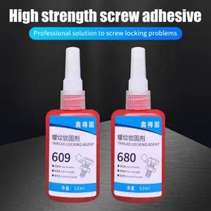 Benang perekat universal dalam kekuatan tinggi dan viskositas sedang dan cocok untuk mengunci setiap baut dengan 609 50ml.