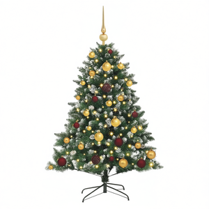 Árbol de Navidad Artificial Verde de 47.24 Pulgadas con 150 LED - Product Image 1