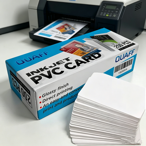 <span class=keywords><strong>Carte</strong></span> d'identité PVC personnalisée en gros avec puce NFC RFID, étanche, 13,56 MHz, pour paiement professionnel et usage hôtelier - Product Image 5