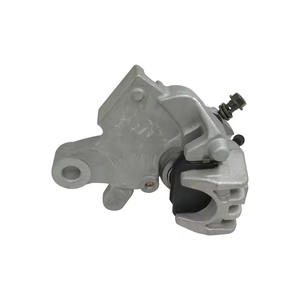 Étrier de frein arrière haute performance en aluminium/alliage argenté à piston unique pour moto, compatible avec les VTT, motos tout-terrain et scooters - Product Image 4
