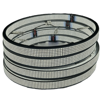 Kit d'éclairage LED haute densité Lumina à 10 rangées pour jantes de voiture, 4 pièces, pour éclairage extérieur automobile